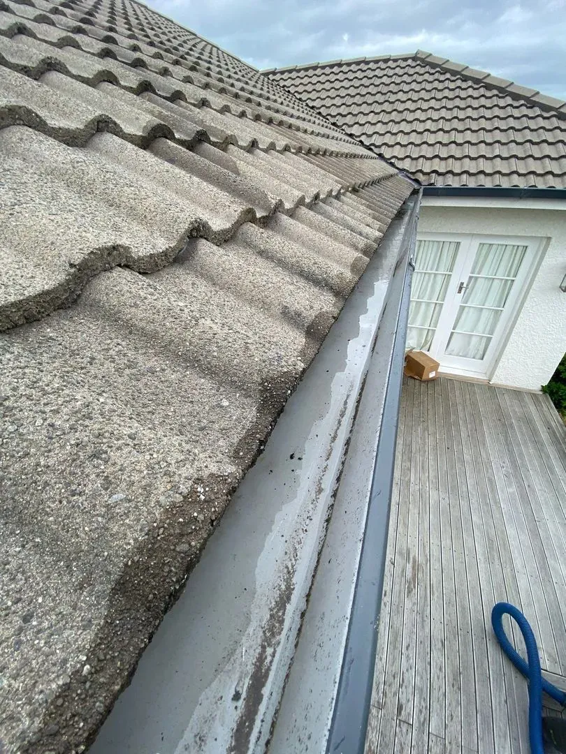 Before and after comparison - After Vacuum & Flush